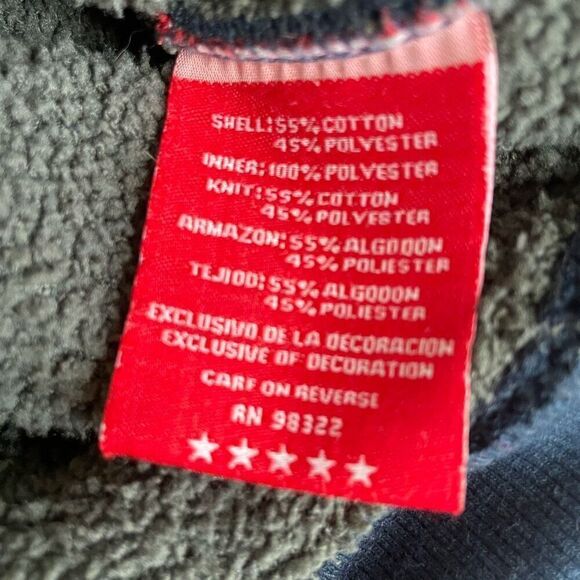 Franchise Club NCAA Michigan Wolverines Avalanche Fleece Jacket Dark Blue $125 X - Picture 10 of 11